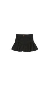Pinko_rok_met_ruffels_Zwart_Pinko