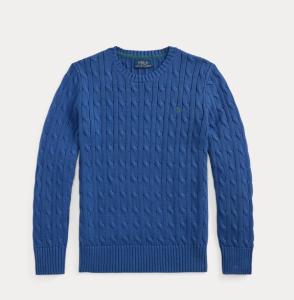 Ralph_Lauren_kabel_trui_Blauw_Ralph_Lauren