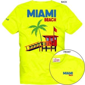 Saint_Barth_T_shirt_Miami_Beach_Neon_geel_Saint_Barth_1