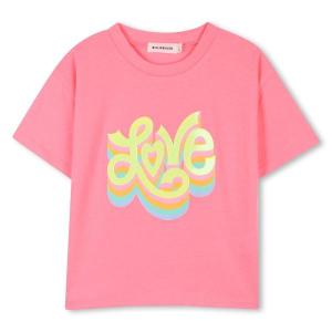 T_shirt_korte_mouwen_Roze_Billieblush