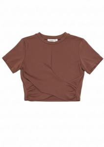 Twinset_blouse_Bruin_Twinset