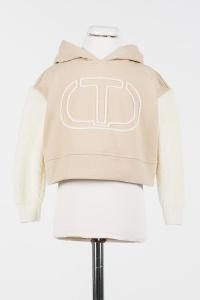 Twinset_hoodie_Zand_Twinset