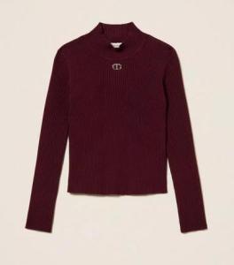 Twinset_peuter_coll_Bordeaux_rood_Twinset
