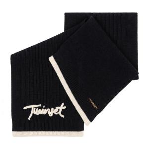 Twinset_shawl_Zwart_Twinset