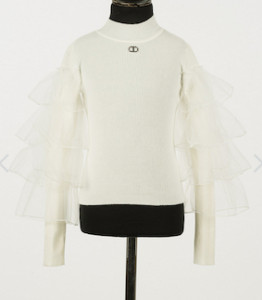 Twinset_trui_gebreid_ecru_Ecru_Twinset