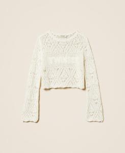 Twinset_trui_gehaakt_off_white_Twinset_1