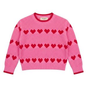 Twinset_trui_peuter_Fuchsia_Twinset