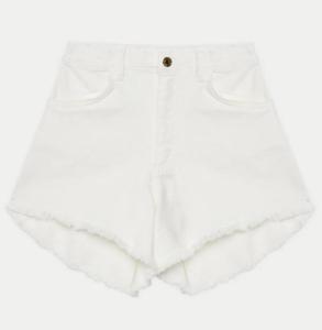 Twinset_wit_jeans_short_Wit_Twinset